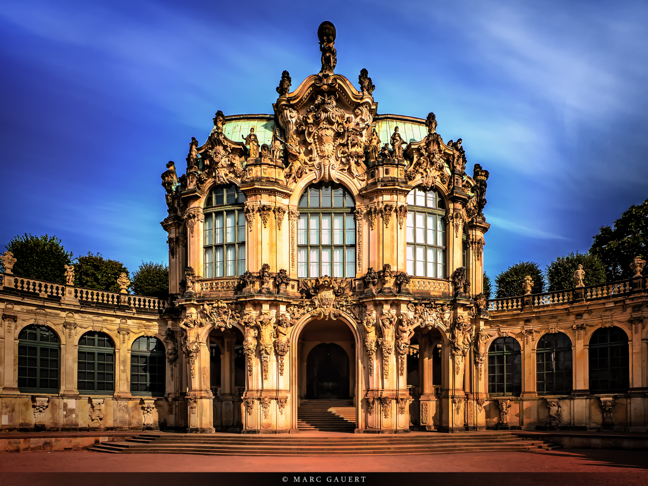 Wallpavillon im Dresdener Zwinger