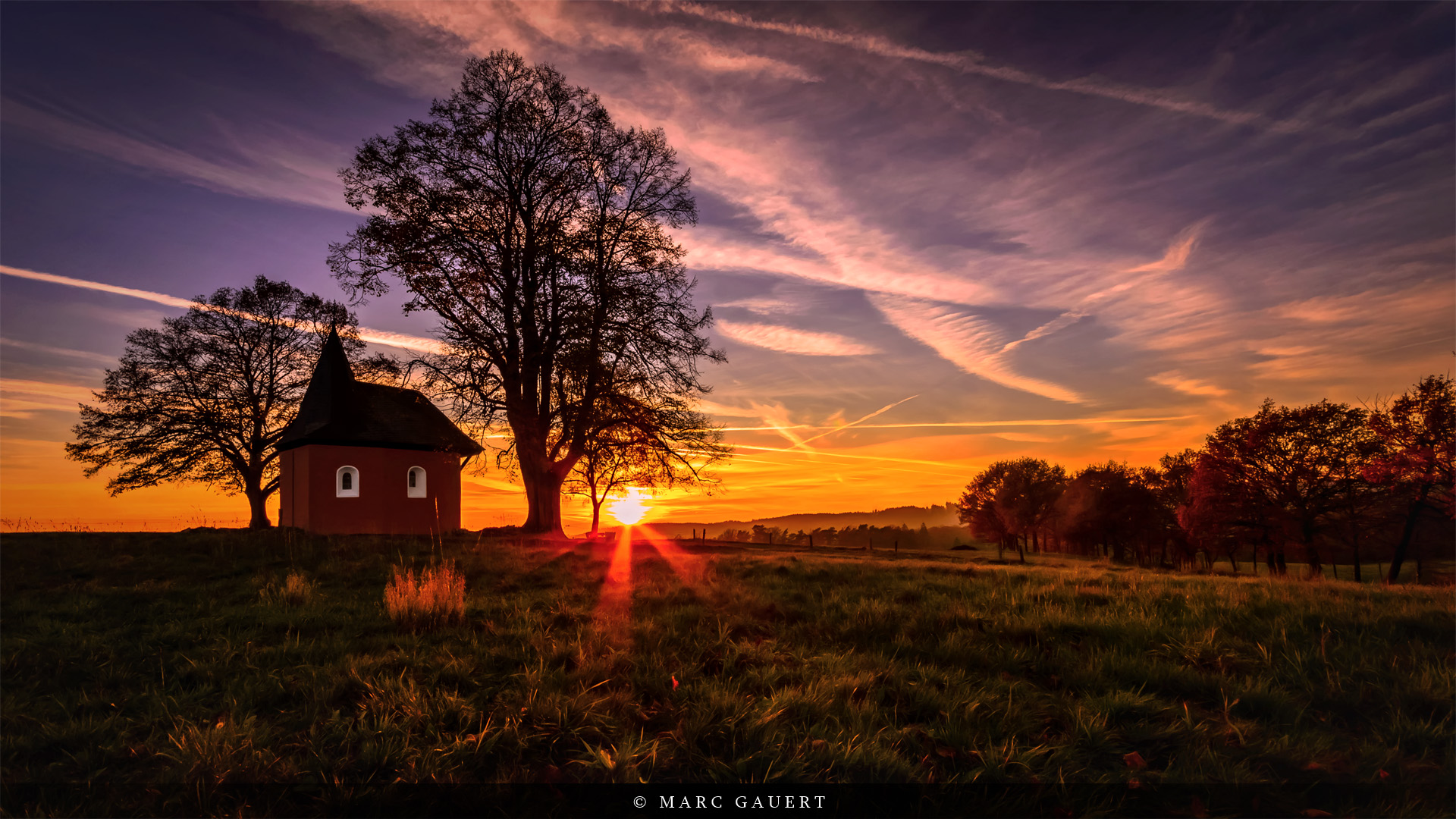 Sonnenuntergang "Am Lindchen"